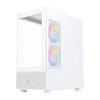 PC-behuizing (zonder voeding) - XIGMATEK - Alphard M Arctic - Mini Tower - M-ATX-vormfactor - 4x120mm A-RGB - Wit - thumbnail