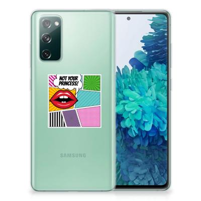 Samsung Galaxy S20 FE | Sillicone Back Cover | Popart Princess
