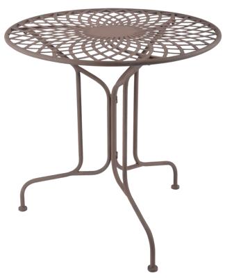 Tafel Metaal rond / Esschert Design Tafel Metaal rond / Esschert Design