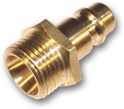 Luchtkoppeling ESSK standaard female - messing - 1/2 buitendraad