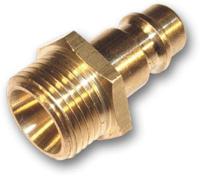 Luchtkoppeling ESSK standaard female - messing - 1/2 buitendraad - thumbnail