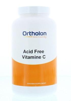 Ortholon Acid Free Vitamine C Capsules Ortholon Acid Free Vitamine C Capsules
