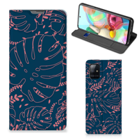 Samsung Galaxy A71 Smart Cover Palm Leaves - thumbnail
