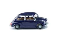 Wiking 009907 H0 Auto Fiat 600 - donkerblauw - thumbnail