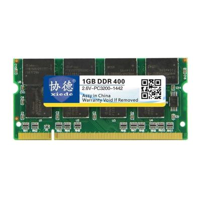 XIEDE X007 DDR 400 MHz 1GB algemene volledige compatibiliteit geheugen RAM module voor laptop XIEDE X007 DDR 400 MHz 1GB algemene volledige compatibiliteit geheugen RAM module voor laptop