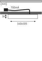 Paulmann LED-opbouwlamp Set van 2 stuks - thumbnail