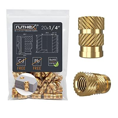 ruthex Schroefdraadinzet RX-1/4“-20x12.7 GE-1/4x127-001 ruthex Schroefdraadinzet RX-1/4“-20x12.7 GE-1/4x127-001