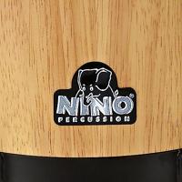 Nino Percussion NINO3NT-BK houten bongoset zwarte hardware - thumbnail