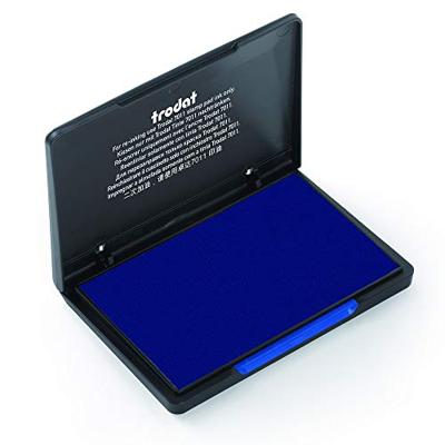 Trodat stempelkussen ft 7 x 11 cm, blauw