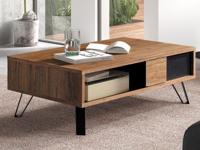 Salontafel XENA 1 lade scarlet eik - thumbnail