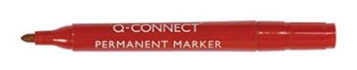 Q-CONNECT permanente marker, 2-3 mm, ronde punt, rood Q-CONNECT permanente marker, 2-3 mm, ronde punt, rood