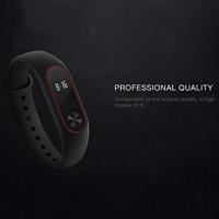 Xiaomi Mi band 2 DUO COLOR bandje voor CA0600B - Rood - thumbnail
