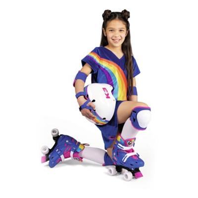 Studio 100 K3 rolschaatsen regenboog, maat 26-29