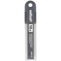 Wolfcraft Afbreekmessen | 18mm | 8 segmenten | 10 stuks - 4303000 - thumbnail