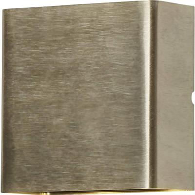 Konstsmide Chieri 2x2 7891-800 Buitenlamp (wand), Wandlamp Energielabel: F (A - G) 4 W Messing (geborsteld)