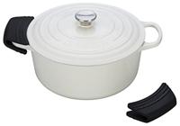 LE CREUSET - Siliconen - Set/2 handgrepen zwart - thumbnail