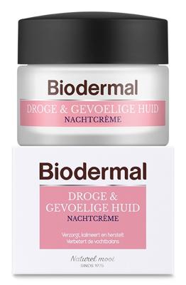 Biodermal Droge & Gevoelige Huid Nachtcrème Biodermal Droge & Gevoelige Huid Nachtcrème