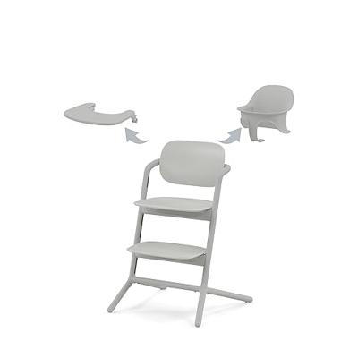 CYBEX LEMO 2 evoluerende kinderstoel - Grijs - Verstelbaar in hoogte en diepte
