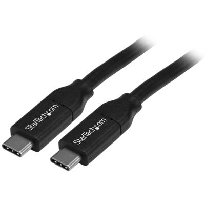 StarTech.com USB-C kabel met Power Delivery (100W/5A) - M/M - 4 m - USB 2.0 - USB-IF gecertificeerd