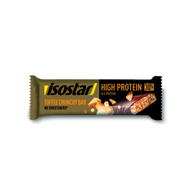 Isostar Eiwitreep High Protein Toffee Crunchy Isostar Eiwitreep High Protein Toffee Crunchy