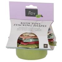 Jipy Bioplastic Stapel Vormen Badspeeltjes - thumbnail