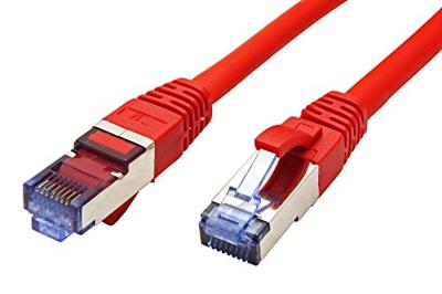 VALUE Patchkabel Kat.6A (Class EA) S/FTP (PiMF), LSOH, rood, 0,3 m VALUE Patchkabel Kat.6A (Class EA) S/FTP (PiMF), LSOH, rood, 0,3 m