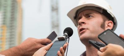 Shure MV88/A microfoon Microfoon voor smartphones Zilver