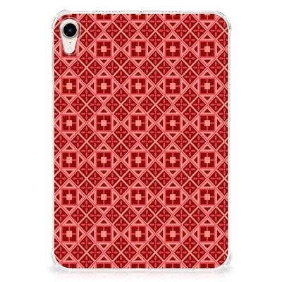Apple iPad mini 6 (2021) Hippe Hoes Batik Rood Apple iPad mini 6 (2021) Hippe Hoes Batik Rood