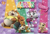 Clementoni Legpuzzel 44 Cats 104 stukjes - thumbnail