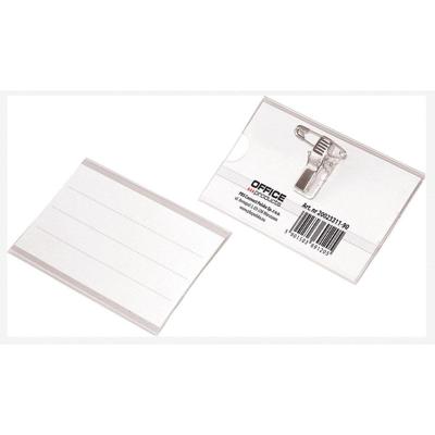 OFFICE products badge met combiklem, 90 x 57 mm