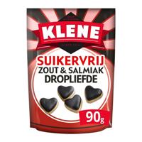 Klene Dropliefde Suikervrij 90 gr 12 zakjes - thumbnail