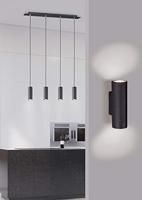 Trio Wand lampMarley Up - Down 18cm mat zwart - 212400232 - thumbnail