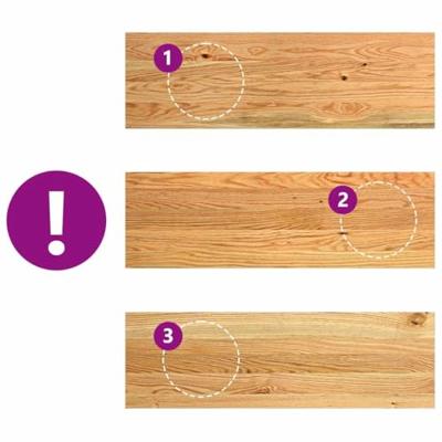 VidaXL Traptreden 8 st 80x25x2 cm massief eikenhout lichtbruin