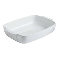 Pyrex Signature ovenschaal keramiek wit 25x19cm - thumbnail