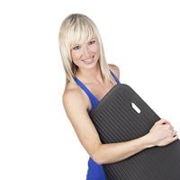 Artzt Vitality Oefenmat - zwart 140x60x1 cm - thumbnail