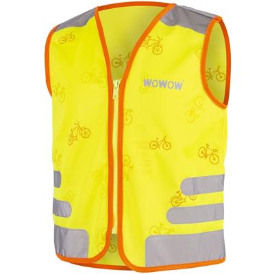 Wowow Reflectievest kids nutty jacket maat l geel
