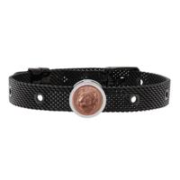 Armband Uniseks Courageous Talent Jewels TJA-5-05-02-2-235 Zwart - thumbnail