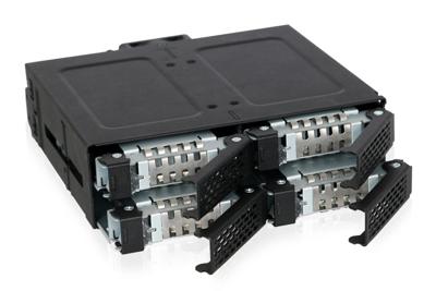 Icy Dock MB607SP-B drive bay panel 13,3 cm (5.25") HDD-behuizing Zwart