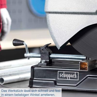 Scheppach MT150 Afkortzaag | 355MM - 5903703901 Scheppach MT150 Afkortzaag | 355MM - 5903703901