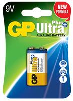 GP Accu Ultra Plus alkaline (9 Volt E-Block, 6LR61) - thumbnail