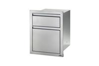 Napoleon | Inbouw Module | Afvalemmer + Keukenrolhouder | 45x60cm - thumbnail