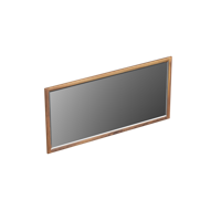 Spiegel Forzalaqua Gela 160x2x80 Cm Noten Pure Walnut - thumbnail