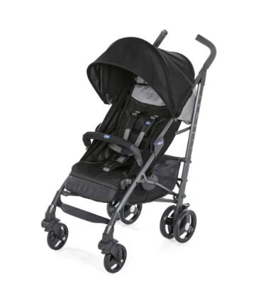 Chicco buggy Lite Way 3 aluminium 105 cm rood 2-delig