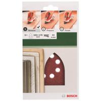 Bosch Accessories 2609256A73 Multi-schuurpapier Met klittenband, Geperforeerd Korrelgrootte (num) 40 (l x b) 170 mm x 100 mm 5 stuk(s) - thumbnail