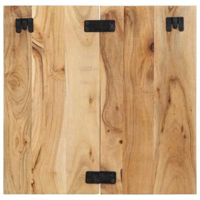 Nachtkastje 50x27x50 cm massief acaciahout