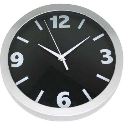 NXT clock 13800 small numbers, ø30 cm, wall, black