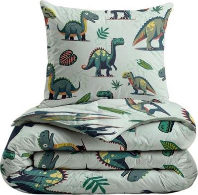 Zelesta Zelesta Comfort Kids Dino 140x200 - Kinderdekbedovertrek - Wasbaar Hoesloos All Year Dekbed Zelesta Zelesta Comfort Kids Dino 140x200 - Kinderdekbedovertrek - Wasbaar Hoesloos All Year Dekbed