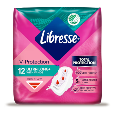 Libresse Ultra long wing 12 Stuks Libresse Ultra long wing 12 Stuks