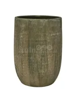 Vaas Miami Groen Cement Ø26cm - thumbnail