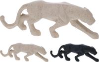 Panter polystone geometrisch 24x5x8cm - thumbnail